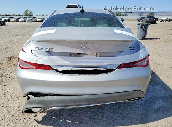 WDDSJ4EB8HN445906 2017 MERCEDES-BENZ CLA-CLASS Silver უკანა ხედი