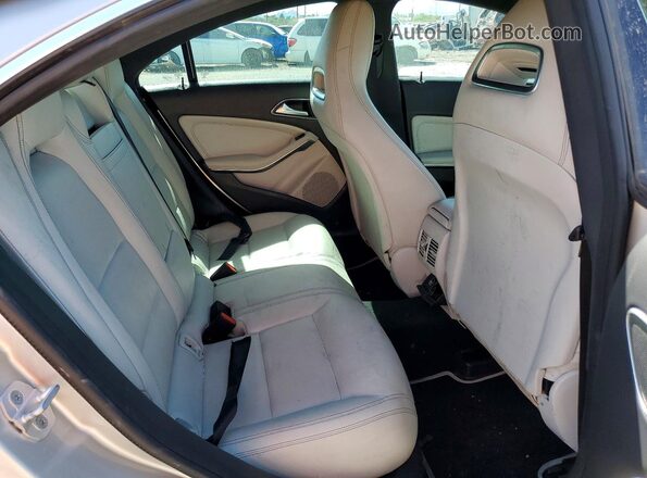 WDDSJ4EB8HN445906 2017 MERCEDES-BENZ CLA-CLASS Silver უკანა სავარძლების ხედი