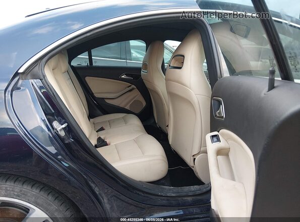 WDDSJ4EB8HN468179 2017 MERCEDES-BENZ CLA 250 Blue Vista de la etiqueta del VIN