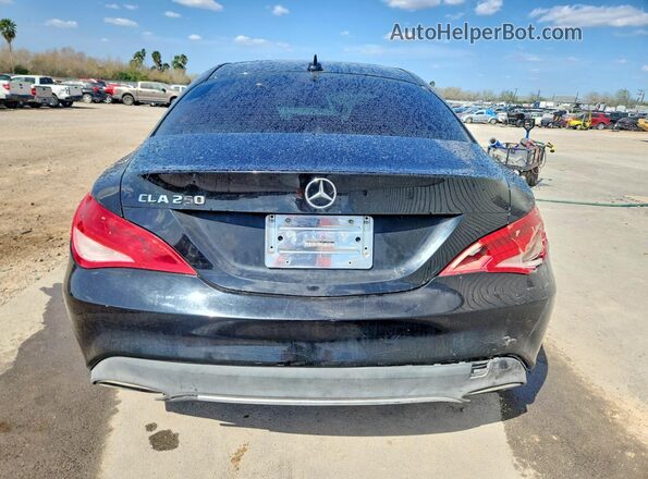 WDDSJ4EB8JN506127 2018 MERCEDES-BENZ CLA-CLASS Black Հետևի տեսք