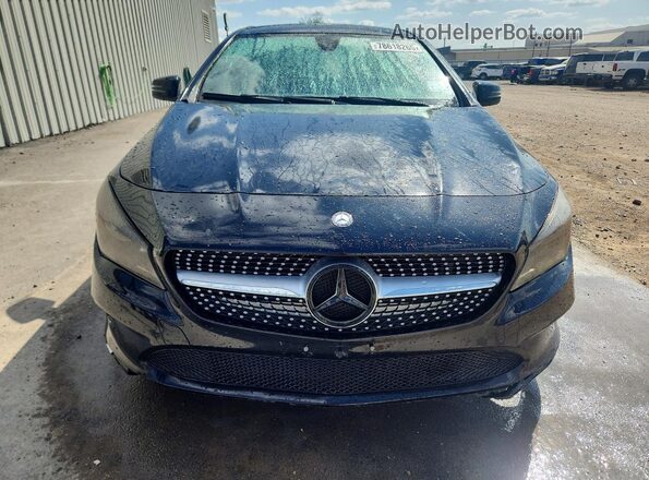 WDDSJ4EB8JN506127 2018 MERCEDES-BENZ CLA-CLASS Black Դիմացի տեսք