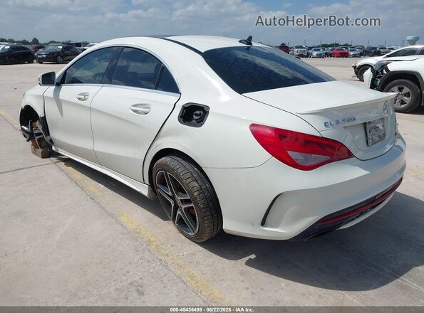 WDDSJ4EB8JN583967 2018 MERCEDES-BENZ CLA 250 Белый Задняя левая четверть