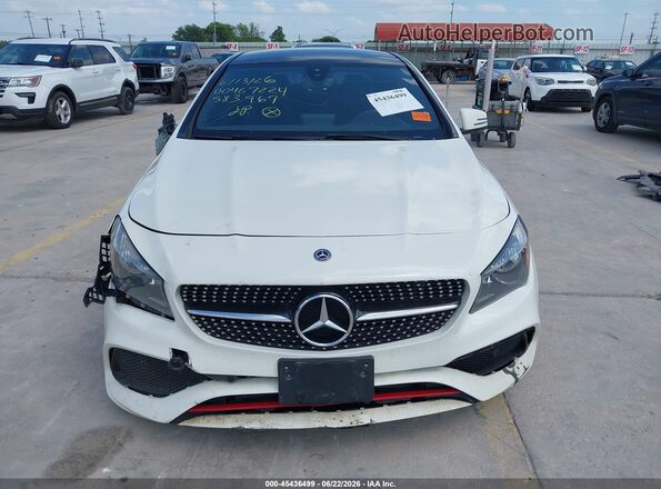 WDDSJ4EB8JN583967 2018 MERCEDES-BENZ CLA 250 Белый Вид щитка приборов