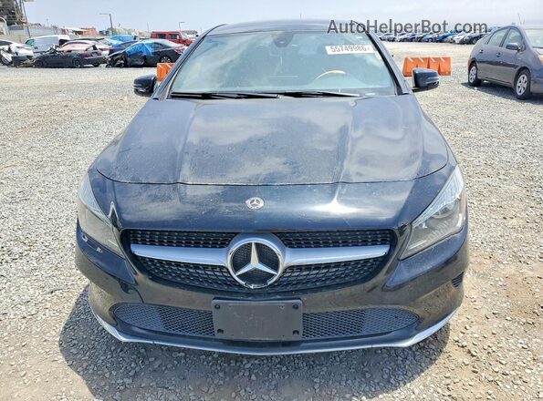 WDDSJ4EB8JN683177 2018 MERCEDES-BENZ CLA-CLASS Черный Вид спереди