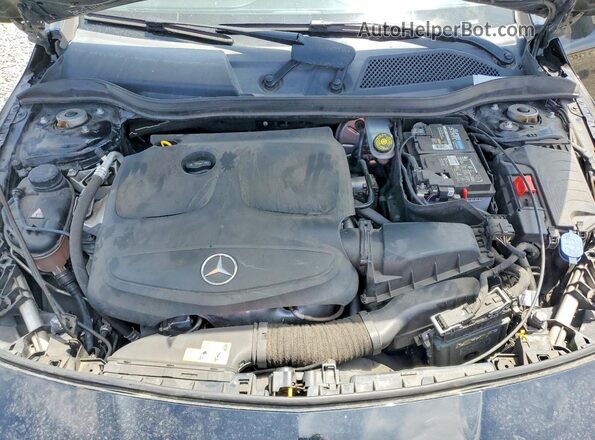 WDDSJ4EB8JN683177 2018 MERCEDES-BENZ CLA-CLASS Черный Вид задней части салона