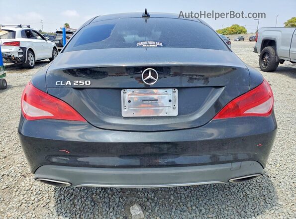 WDDSJ4EB8JN683177 2018 MERCEDES-BENZ CLA-CLASS Черный Вид сзади
