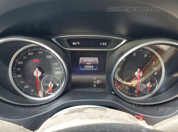 WDDSJ4EB8JN683177 2018 MERCEDES-BENZ CLA-CLASS Черный Вид щитка приборов