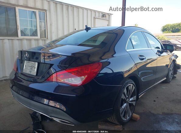 WDDSJ4EB8JN690629 2018 MERCEDES-BENZ CLA 250 Navy Rear right