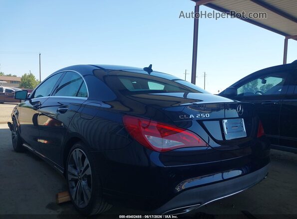 WDDSJ4EB8JN690629 2018 MERCEDES-BENZ CLA 250 Navy Rear left