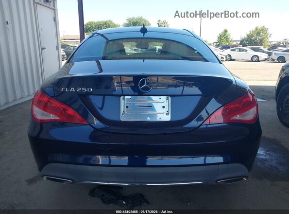 WDDSJ4EB8JN690629 2018 MERCEDES-BENZ CLA 250 Navy 