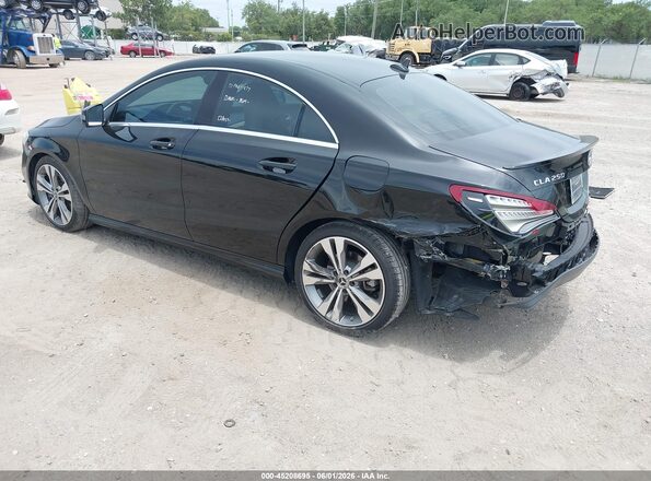 WDDSJ4EB8KN723789 2019 MERCEDES-BENZ CLA 250 Black Задня ліва чверть