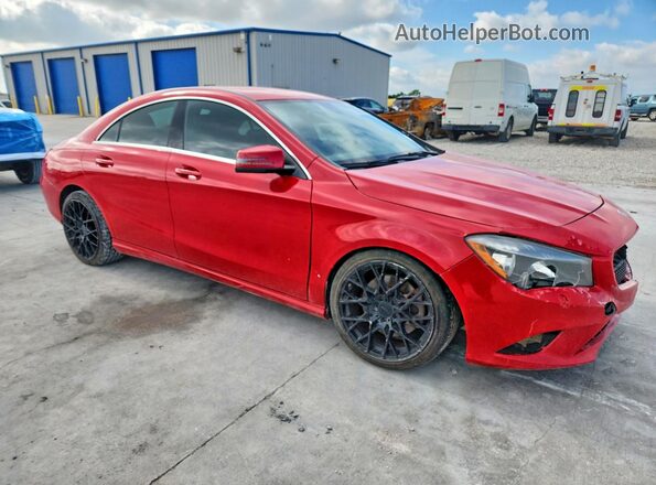 WDDSJ4EB9GN362693 2016 MERCEDES-BENZ CLA-CLASS Red Front right