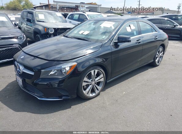 WDDSJ4EB9HN430041 2017 MERCEDES-BENZ CLA 250 Black Передня ліва чверть