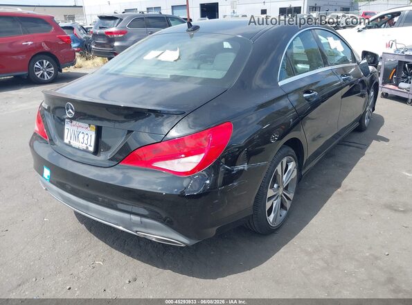 WDDSJ4EB9HN430041 2017 MERCEDES-BENZ CLA 250 Black Задня права чверть
