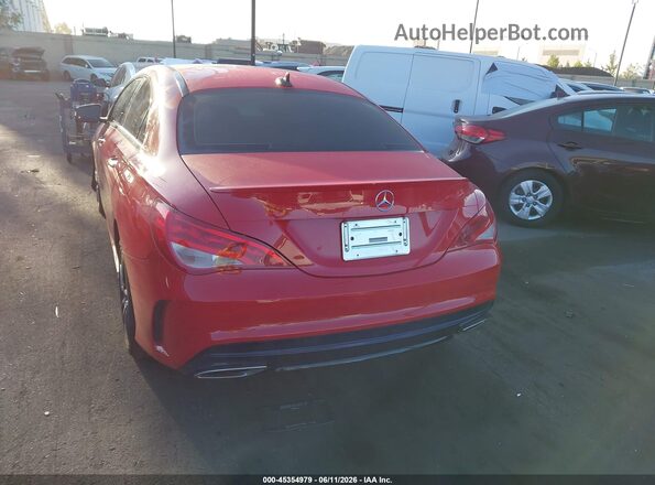 WDDSJ4EB9JN503205 2018 MERCEDES-BENZ CLA 250 Red 