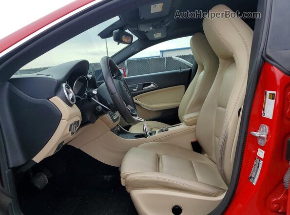 WDDSJ4EB9JN518223 2018 MERCEDES-BENZ CLA-CLASS Red Սալոնի դիմացի տեսք