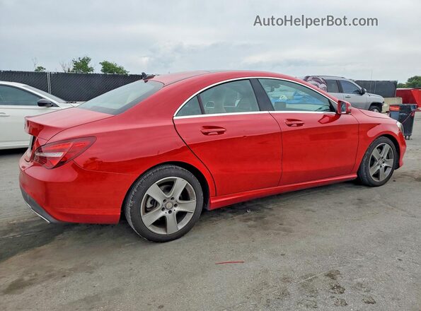 WDDSJ4EB9JN518223 2018 MERCEDES-BENZ CLA-CLASS Red Հետևի աջ