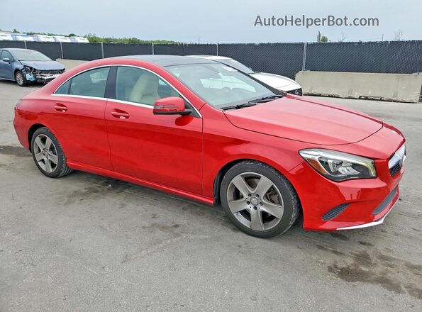 WDDSJ4EB9JN518223 2018 MERCEDES-BENZ CLA-CLASS Red Առջևի աջ