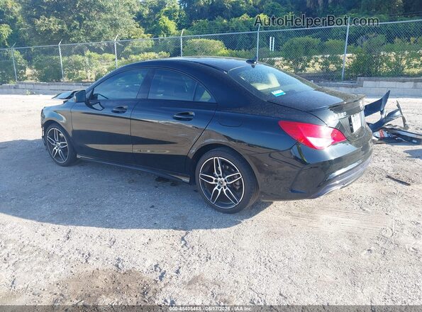 WDDSJ4EB9JN542540 2018 MERCEDES-BENZ CLA 250 Black Trasero izquierdo