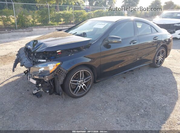 WDDSJ4EB9JN542540 2018 MERCEDES-BENZ CLA 250 Black Vista tres cuartos delantera izquierda