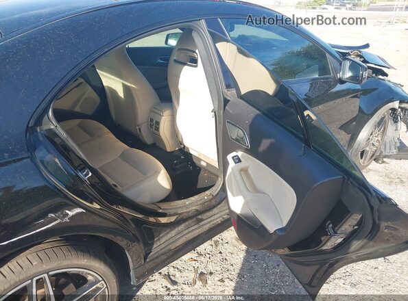 WDDSJ4EB9JN542540 2018 MERCEDES-BENZ CLA 250 Black Vista de la etiqueta del VIN