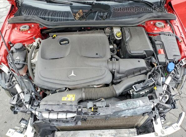 WDDSJ4EB9JN670907 2018 MERCEDES-BENZ CLA-CLASS Red 