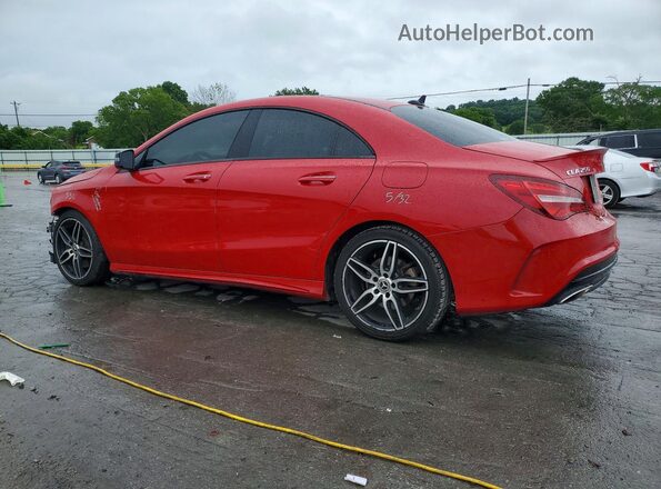 WDDSJ4EB9JN670907 2018 MERCEDES-BENZ CLA-CLASS Red 
