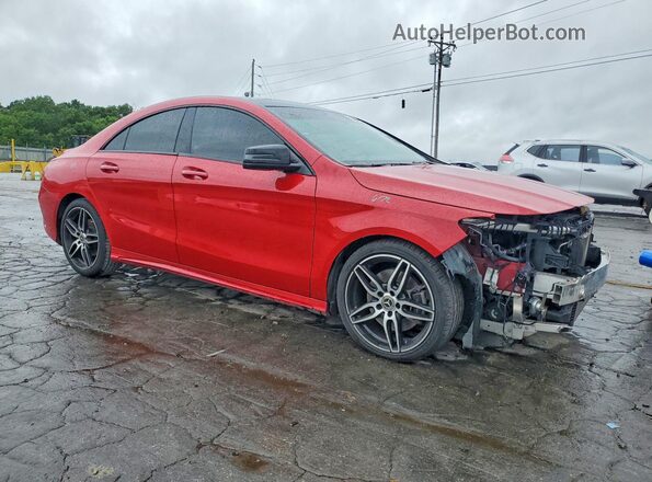 WDDSJ4EB9JN670907 2018 MERCEDES-BENZ CLA-CLASS Red 
