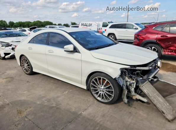 WDDSJ4EBXGN336216 2016 MERCEDES-BENZ CLA-CLASS White Передня права чверть