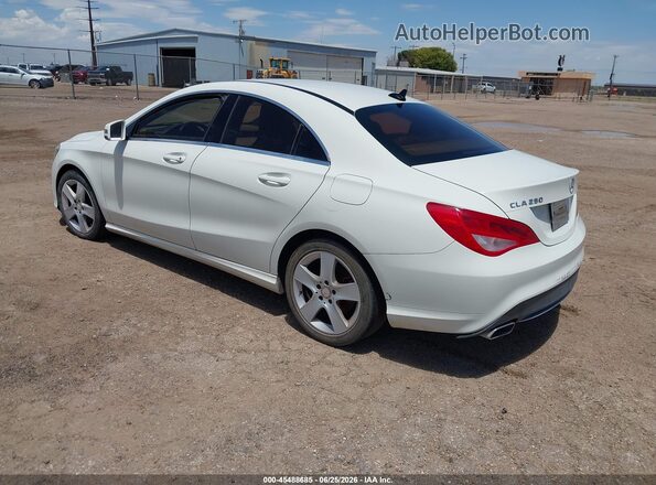 WDDSJ4EBXGN388686 2016 MERCEDES-BENZ CLA 250 White უკანა მარცხენა