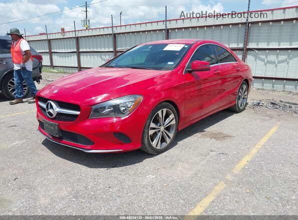 WDDSJ4EBXHN423938 2017 MERCEDES-BENZ CLA 250 Red 