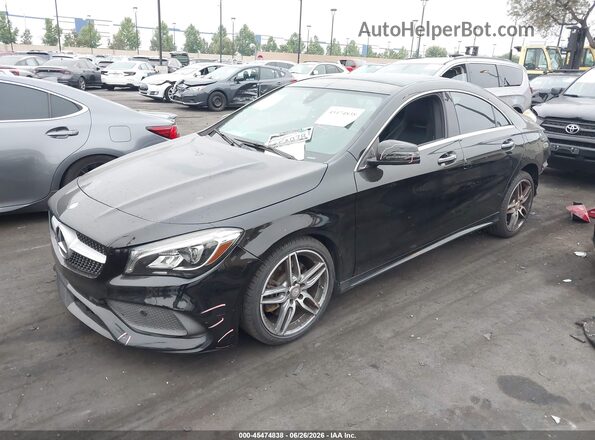 WDDSJ4EBXHN433451 2017 MERCEDES-BENZ CLA 250 Black Vista tres cuartos delantera izquierda
