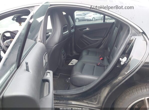 WDDSJ4EBXHN433451 2017 MERCEDES-BENZ CLA 250 Black Vista de la etiqueta del VIN