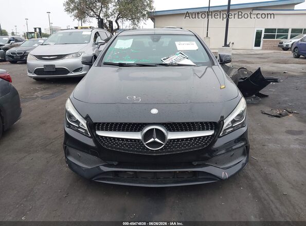 WDDSJ4EBXHN433451 2017 MERCEDES-BENZ CLA 250 Black Vista interior trasera