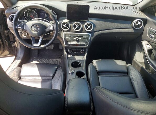 WDDSJ4EBXJN509286 2018 MERCEDES-BENZ CLA-CLASS Black წინა პანელის ხედი