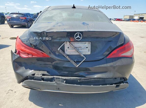 WDDSJ4EBXJN509286 2018 MERCEDES-BENZ CLA-CLASS Black უკანა ხედი