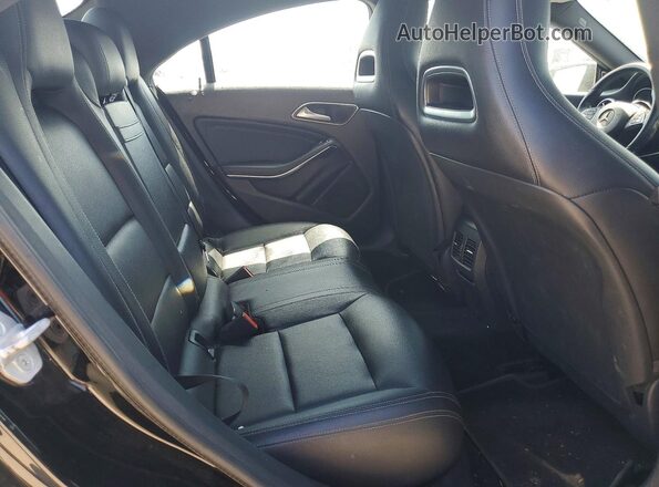 WDDSJ4EBXJN509286 2018 MERCEDES-BENZ CLA-CLASS Black უკანა სავარძლების ხედი