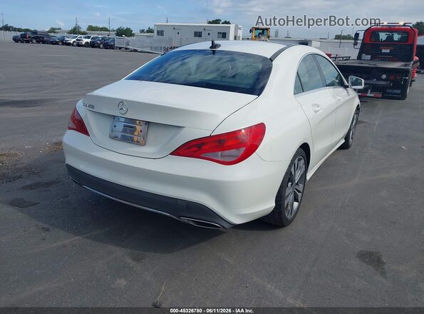 WDDSJ4EBXJN526721 2018 MERCEDES-BENZ CLA 250 Белый Задняя правая четверть