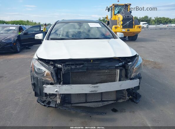 WDDSJ4EBXJN526721 2018 MERCEDES-BENZ CLA 250 Белый Вид спереди