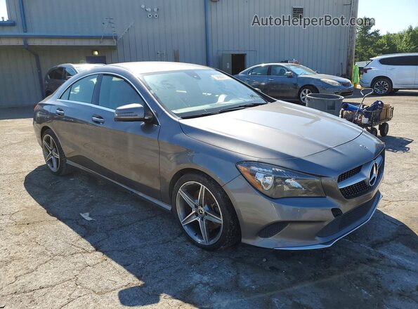 WDDSJ4EBXJN540084 2018 MERCEDES-BENZ CLA-CLASS Gray Przód prawy