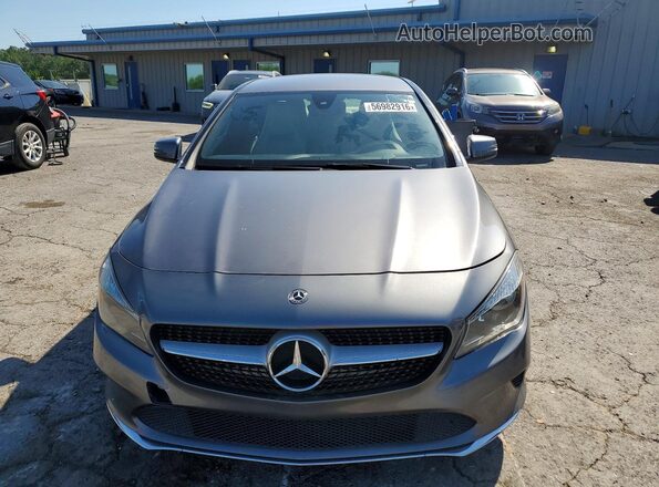 WDDSJ4EBXJN540084 2018 MERCEDES-BENZ CLA-CLASS Gray Widok z przodu