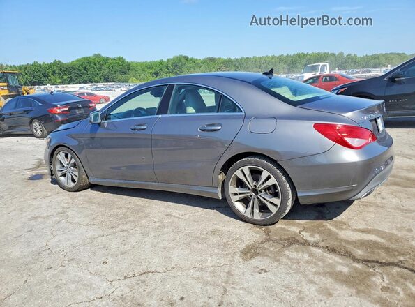 WDDSJ4EBXJN540084 2018 MERCEDES-BENZ CLA-CLASS Gray Tył lewy