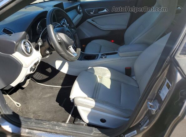 WDDSJ4EBXJN540084 2018 MERCEDES-BENZ CLA-CLASS Gray Widok wnętrza z przodu