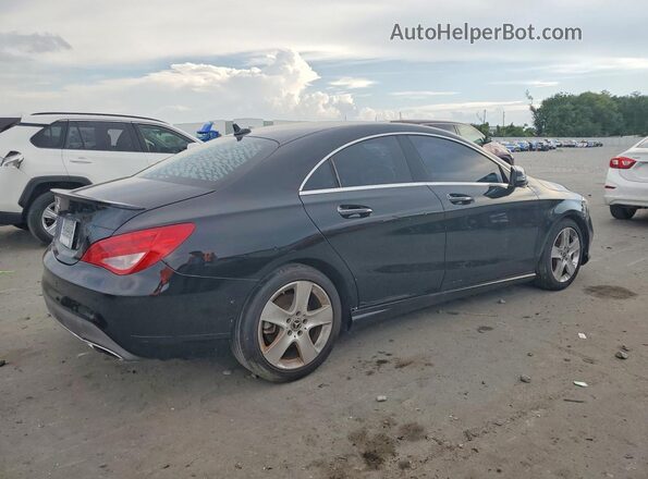 WDDSJ4EBXJN592718 2018 MERCEDES-BENZ CLA-CLASS Черный Задняя правая четверть