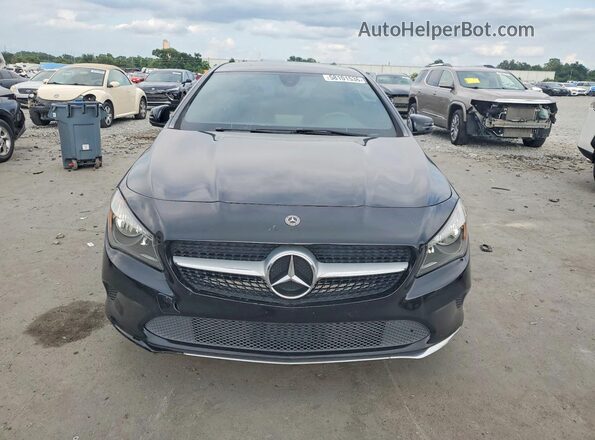 WDDSJ4EBXJN592718 2018 MERCEDES-BENZ CLA-CLASS Черный Вид спереди