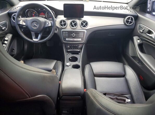 WDDSJ4EBXJN592718 2018 MERCEDES-BENZ CLA-CLASS Черный Вид панели приборов