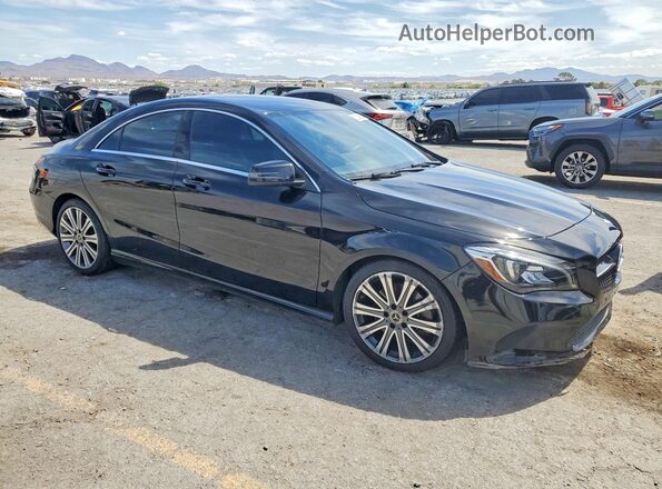 WDDSJ4GB0JN650655 2018 MERCEDES-BENZ CLA-CLASS Черный Передняя правая четверть