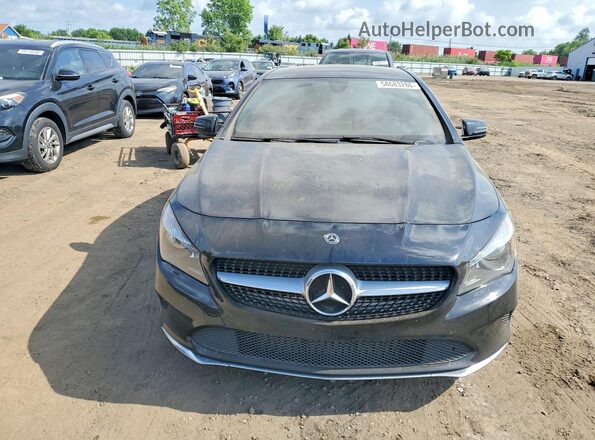 WDDSJ4GB0JN659792 2018 MERCEDES-BENZ CLA-CLASS Black Вид спереду