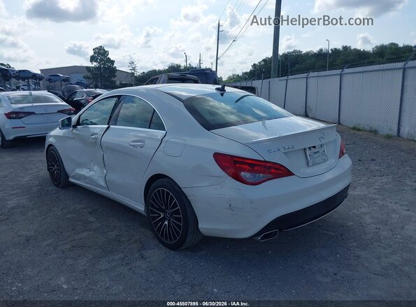 WDDSJ4GB2GN388601 2016 MERCEDES-BENZ CLA 250 White Tył lewy