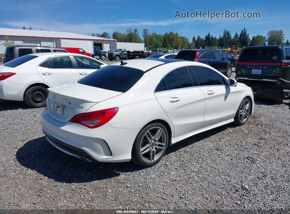 WDDSJ4GB2JN533501 2018 MERCEDES-BENZ CLA 250 White Tył prawy